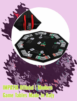 Casino style poker table