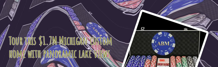 Custom poker set