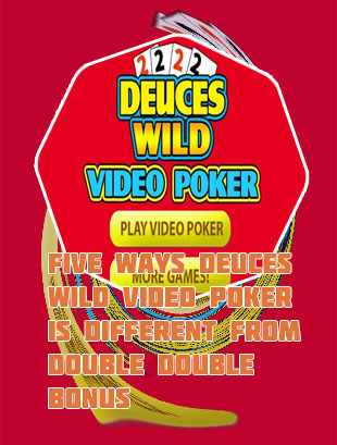 Deuces wild video poker slots