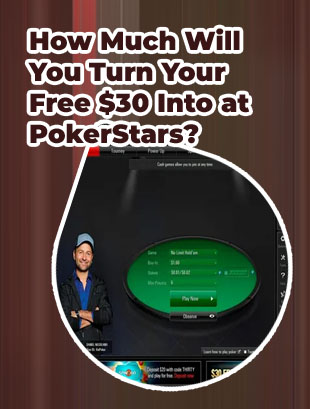 Pokerstars code thirty